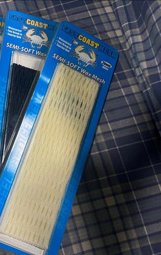 2 White 20mm Wax mesh