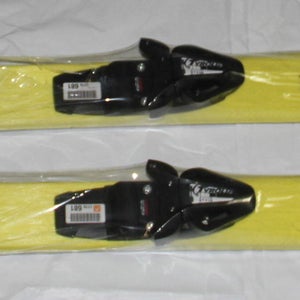 NEW HEAD adult skis Ambition 140cm Skis with  SX10 Bindings fit 23.5 to 26.5 boots