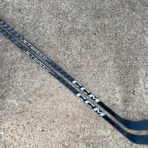 2 Pack CCM JetSpeed FT5 PRO Pro Stock Hockey Stick Grip 95 Flex P40 Right 5198