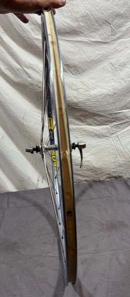 Vintage Mavic Reflex SUP 32-Spoke Aluminum 700C Front Wheel
