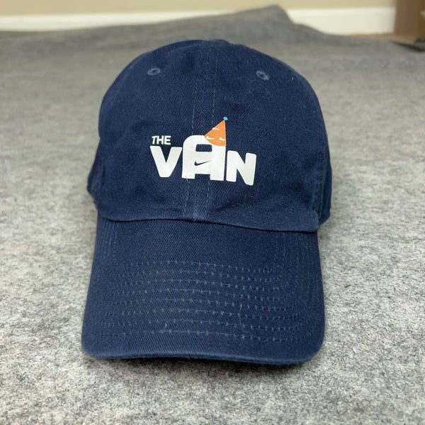 Nike Hat Cap Strap Back Navy Blue The Van Party Graphic Cotton Heritage86 Mens