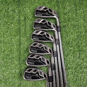 Cobra Bio Cell + Plus Black Iron Set 5-PW Dynamic Gold S300 Stiff Steel RH