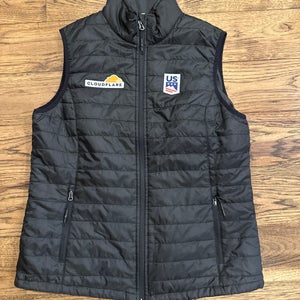 U.S. Ski Team Black Women's Large  Vest (New)