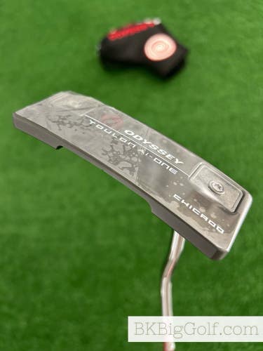 NEW Odyssey Toulon Ai-One Chicago DH 34 Putter w Headcover