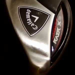 CALLAWAY RAZR X HL 4-HYBRID LOFT: 24 SHAFT: REGULAR LENGHT: 39 IN LEFT HANDED