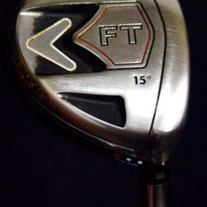 CALLAWAY FT 3-WOOD LOFT:15 SHAFT: STIFF LENGHT: 44 IN RIGHT HANDED