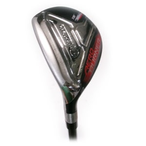 LH TaylorMade AeroBurner Black 19* 3 Hybrid Graphite REAX 60 Regular Flex