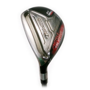 LH TaylorMade AeroBurner Black 22* 4 Hybrid Graphite REAX 60 Regular Flex