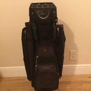 Datrek Navigator IDS Cart Golf Bag with 14-way Dividers & Rain Cover