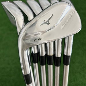 LH Mizuno Pro 245 Forged Iron Set 4-P / KBS Tour C-Taper Lite 110 Stiff
