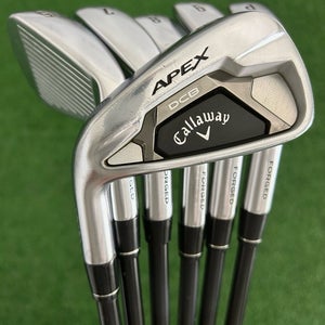LH Callaway Apex 21 DCB Forged Iron Set 5-P / Tensei White 60 Regular Graphite