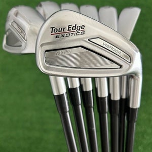 Tour Edge Exotics C721 Iron Set 4-P / KBS PGI 80 Stiff Graphite