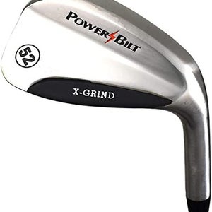 New Powerbilt Men's PB X-GRIND 56 WEDGE MRH Wedges 56 Degree 11347-GSTPB701789