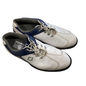 Used Foot Joy Mens Golf Shoes White Senior 10.5 11884-S000047300