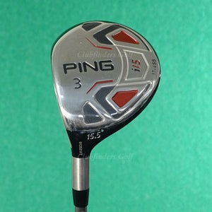 LH Ping i15 15.5 Fairway Wood 3 Ping TFC 700F Graphite Stiff