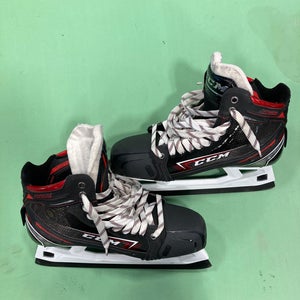 Senior CCM Jetspeed FT2 Hockey Goalie Skates Extra Wide Width 9.5 (Used)