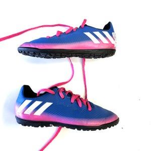 Used Adidas Soccer Turf Shoes Royal Blue Youth 13.0 11860-S000292272