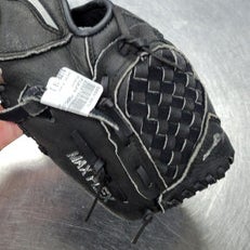 Used Mizuno POWERCLOSE BB/SB Glove RH Throw Black 10" 11497-S000149181