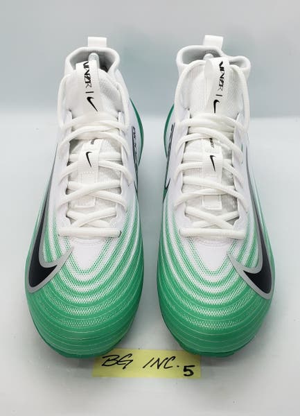 Nike Air Zoom Vapor Pro 1 Football Cleats White Green Men display picture 1