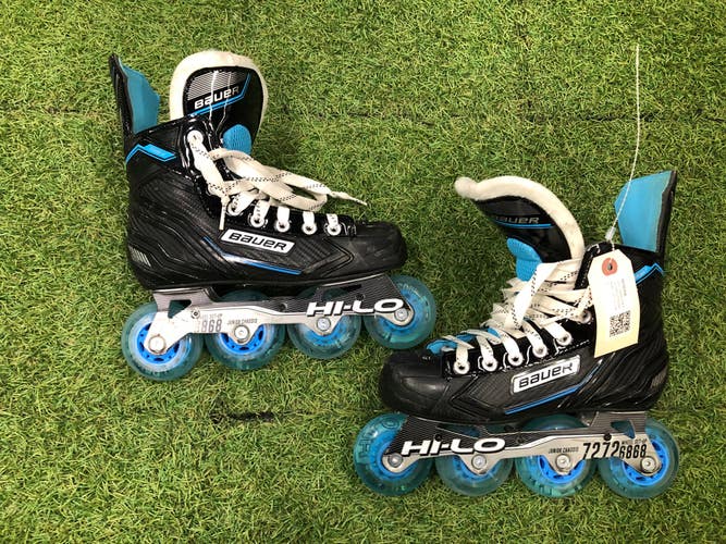 Junior Bauer RSX Inline Skates Regular Width Size 3.5 (Used)