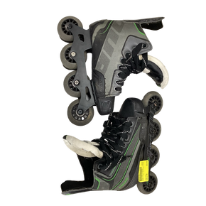Used Roller Hockey Skates Black Junior 04 11613-S000161251