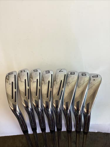 Wilson Staff Dynapwr 2024 Forged Iron Set 3-PW With KBS Stiff Steel Shafts