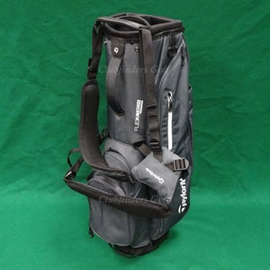 TaylorMade 2024 TM24 FlexTech Grey Golf Stand Bag w/ Raincover NWOT