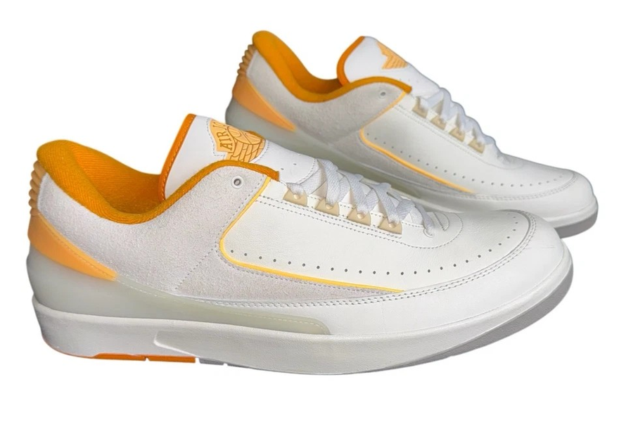 Nike Air Jordan 2 Retro Low Craft Sail Mens Size 17 Melon  display picture 1