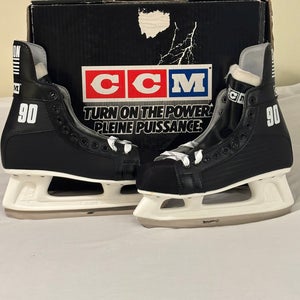 New w/Box Vintage CCM Champion 90 Senior Men's Ice Hockey Skates 6D