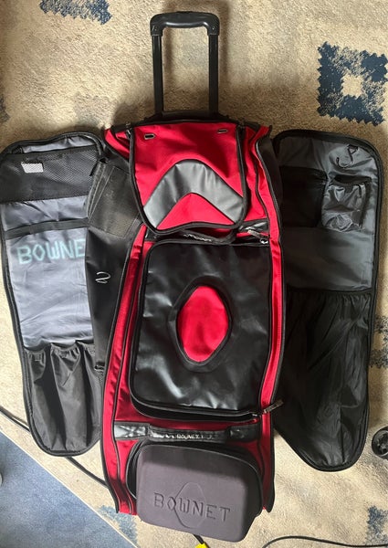 Bownet The Commander Catcher’s Bag Red/Black EUC