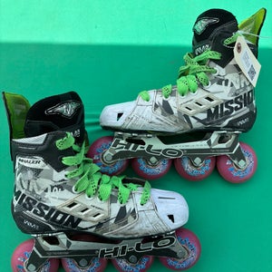 Junior Mission Inhaler WM02 Inline Skates Wide Width Size 4.5