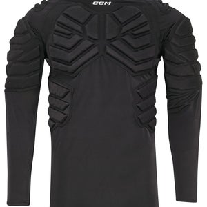 NEW CCM Padded Goalie LS Top, Sr. Small