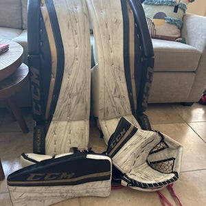 34" 2016  CCM Premier Pro Goalie Leg Pads  (Used)