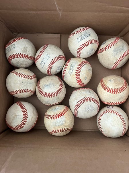 12 (1 Dozen) Rawlings Official League Baseballs ROLB1X (14U)