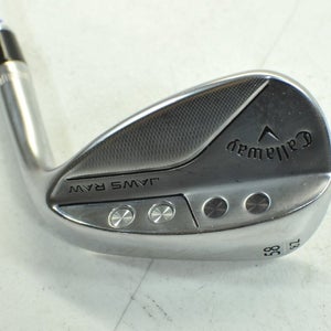 Callaway Jaws Raw Chrome 58*-08Z Wedge Right DG Spinner Steel # 182918