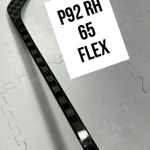 Senior(1x)Right P92 65 Flex 66” PROBLACKSTOCK Pro Black Out Unbranded Pro Stock Nexus Hockey Sticks
