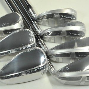 Cleveland Halo XL Full-Face 5-PW,GW Iron Set Senior Flex RH Graphite NEW #191565