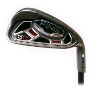Ping G15 Single 5 Iron White Dot Graphite Mitsubishi MMT 70 Regular Flex
