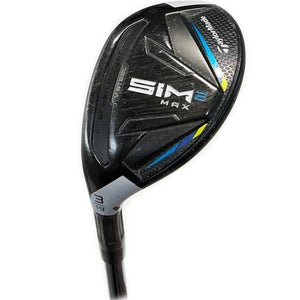 LH TaylorMade SIM2 Max 19* 3 Hybrid/Rescue Graphite Fujikura Ventus Blue 6-R