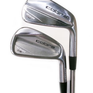 2023 Cobra King CB/MB Forged 5-PW Iron Set Steel KBS $-Taper 120 Stiff Flex