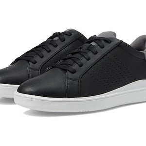Rockport Triston CJ5487 Sneakers Men's US 8.5 Black Leather Casual Shoes PQ354