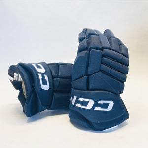 New 13" CCM Jetspeed (CHL Pro Stock) Gloves - Navy