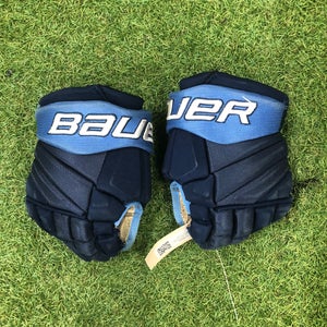 Blue Junior Bauer Vapor Pro Team Gloves 10" (Used)