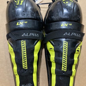 Junior Warrior Alpha LX 40 Shin Pads 11" (Used)