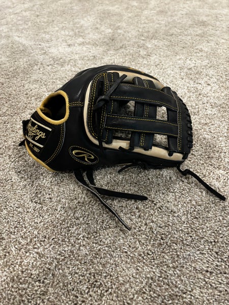2022 Rawlings Right Hand Throw Outfield Heart of the Hide Baseball Glove 12.75" (Used)