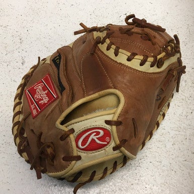 Used Rawlings GGECMBR BB/SB Catchers LH Throw Brown 33" 11443-S000194930