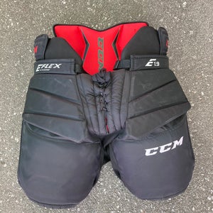 Black Senior Medium CCM E1.9 Hockey Goalie Pants