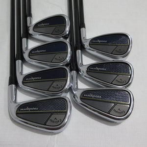 Callaway Paradym Iron Set - 5-PW, AW - MMT 85 Regular Flex Graphite -0.5" Short