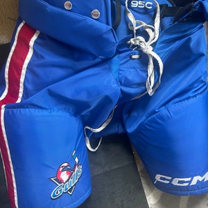 Long Island Gulls • Large Senior Bauer Custom Pro Hockey Pants Pro Stock (Used)