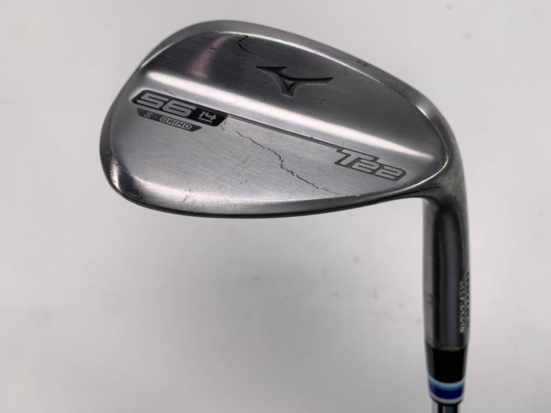 Mizuno T22 Raw SW 56* 14 Bounce S-Grind KBS Hi-Rev 2.0 Stiff Steel Mens RH